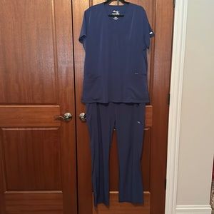 IRG scrub set navy blue XL